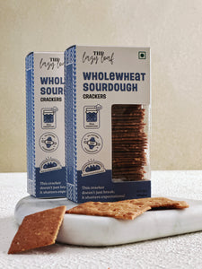 Sourdough Wholewheat Crackers