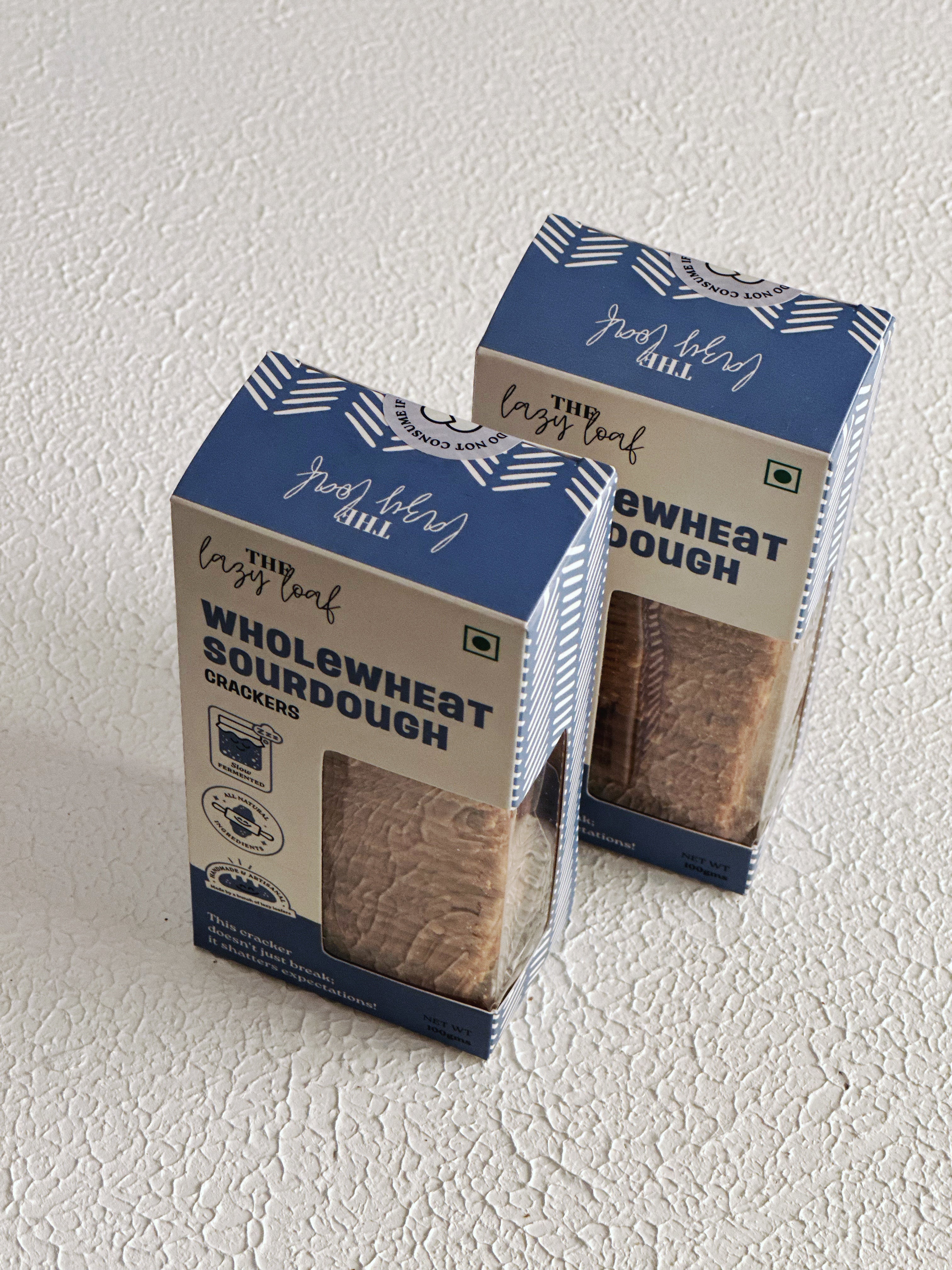 Sourdough Wholewheat Crackers