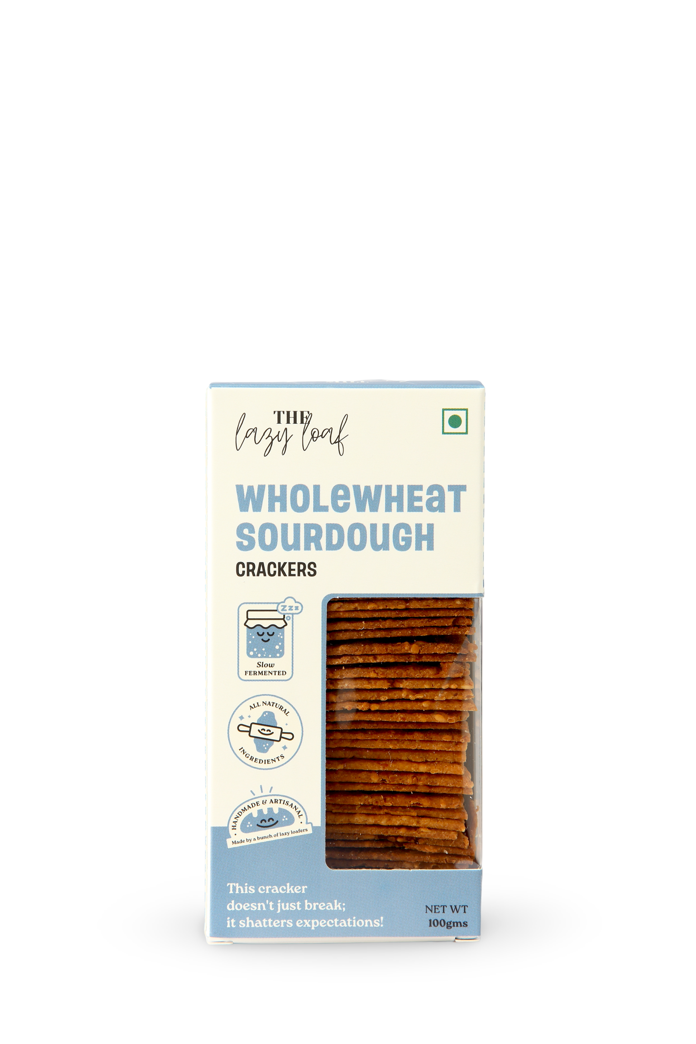 Sourdough Wholewheat Crackers