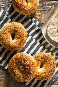 Sourdough Bagels
